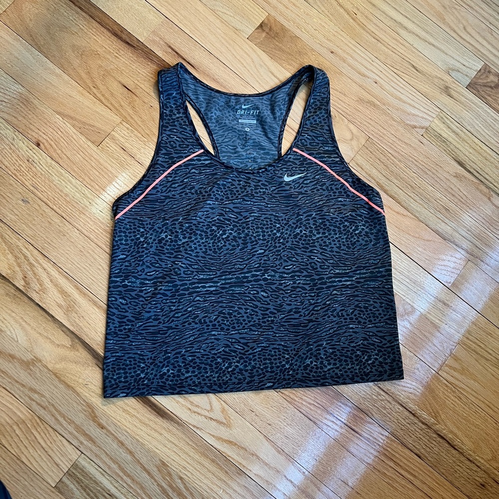 Nike cheetah athletic top